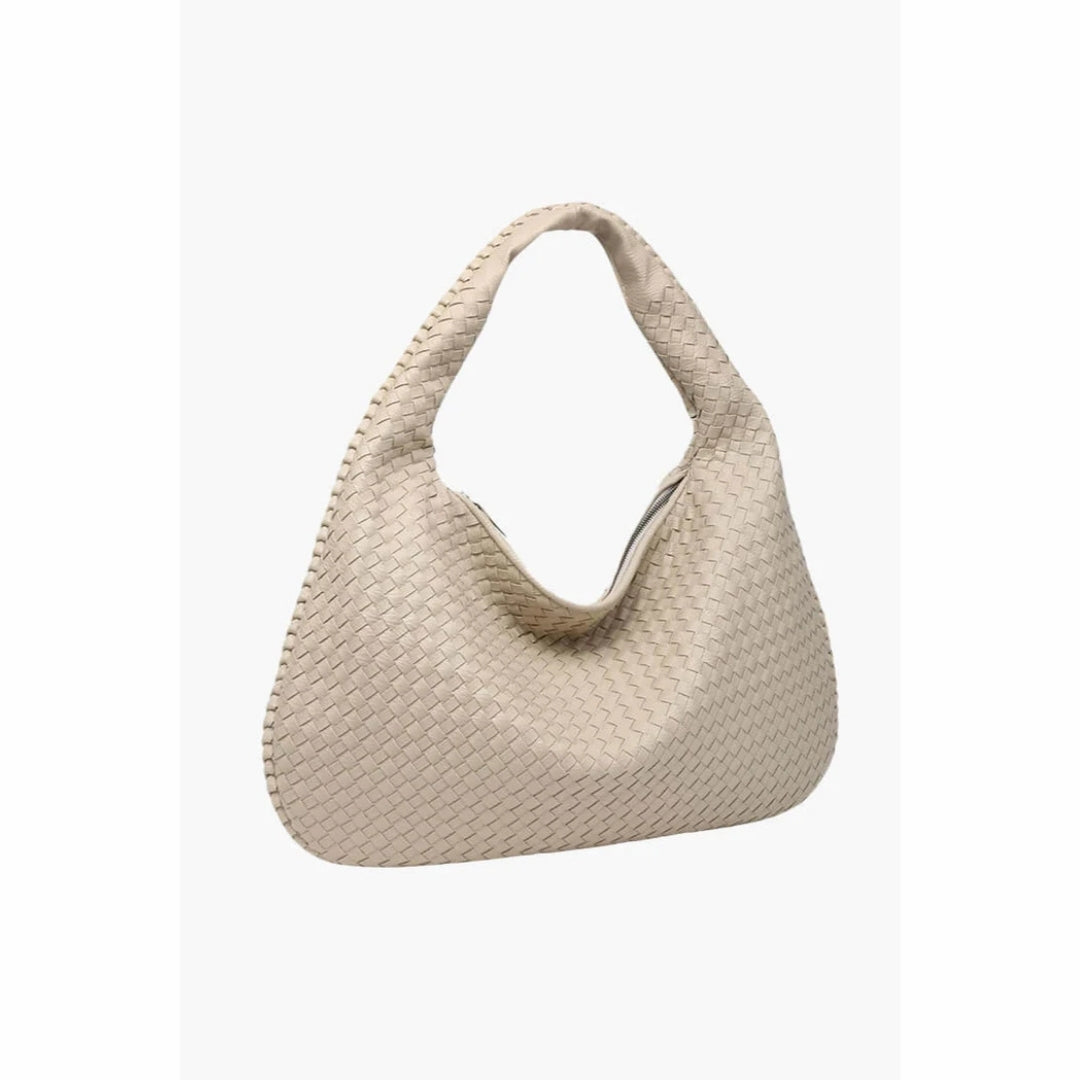 Lunavelle håndtaske - Flettet elegant taske