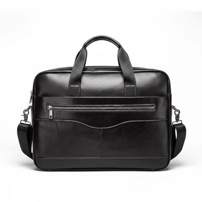 Documenttas - Elegante Leren Uitvoering Voor Laptop Tot 15 Inch