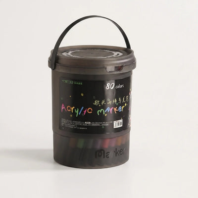 Dubbelzijdige Acrylmarkers met Penseelpunt