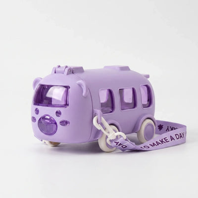 Drinkfles - Speels Busdesign met Draagriem