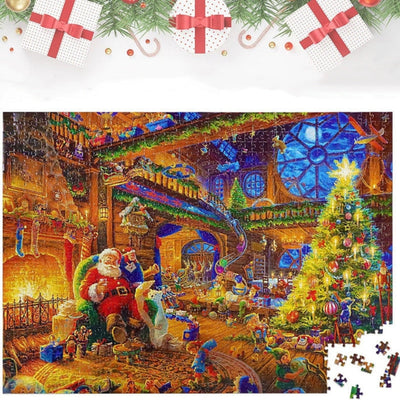 Julepuslespil-adventskalender