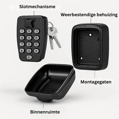 Sleutelkluis - Veilige Sleutelopslag met Codeslot - SecureBox