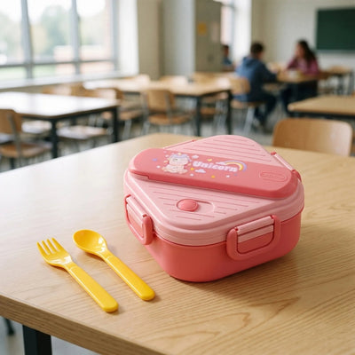 Bento Box - Kinderdesign met 3 Aparte Vakken