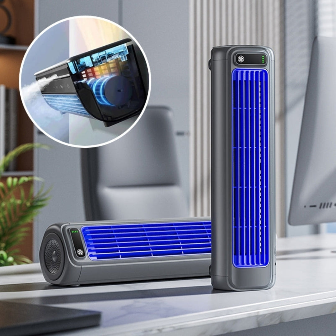 Draadloze Oplaadbare Airconditioner
