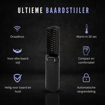 Beard Master Pro: Stijl en Voed voor een Gezondere, Gladdere Look in Slechts Enkele Seconden!
