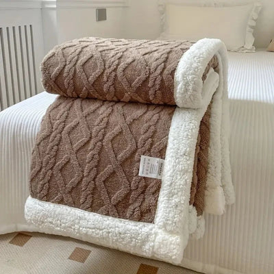 Sherpa Fleece Deken - Omkeerbaar Pluche Design