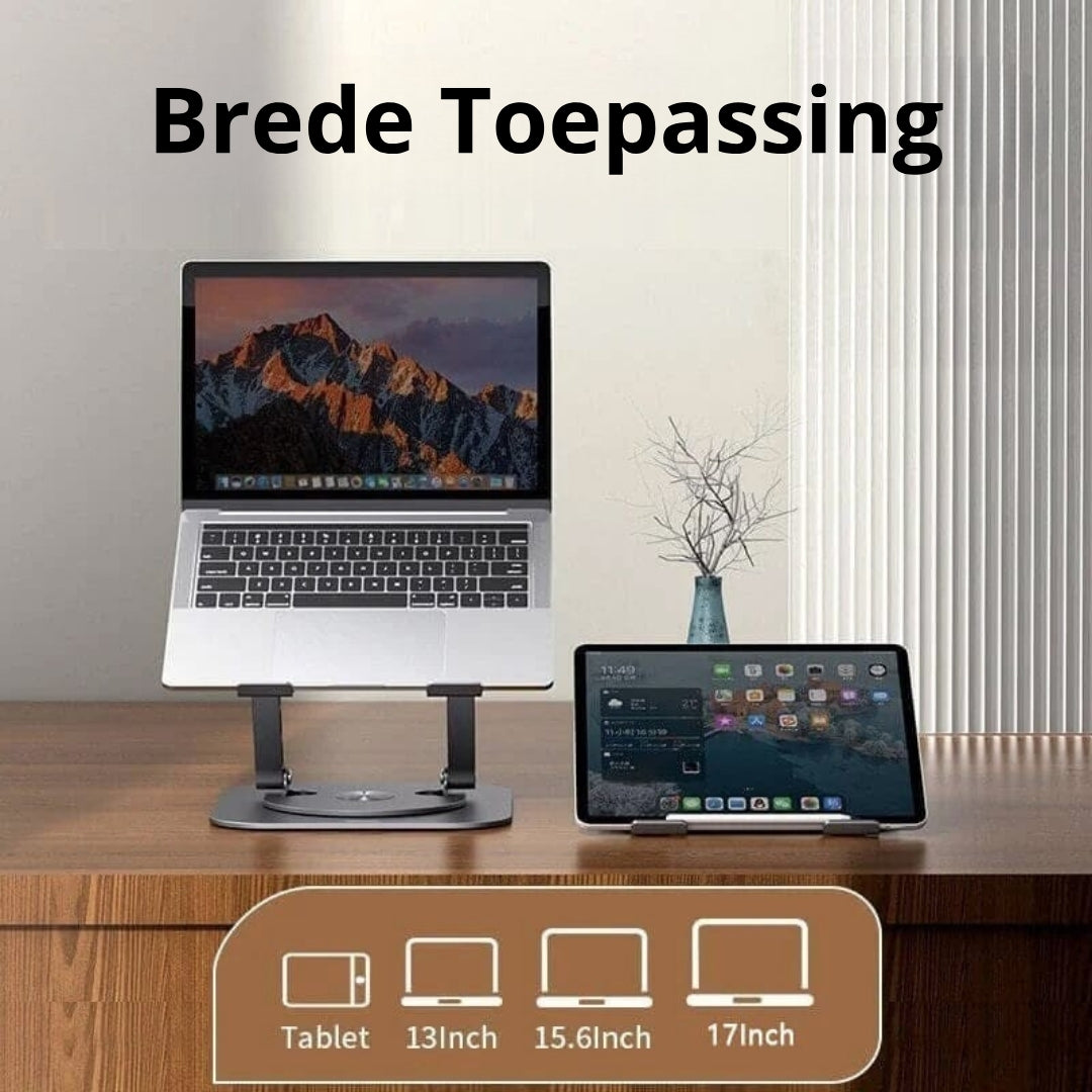 Holder 360° Stand - Rotating Aluminum Laptop Tablet Stand