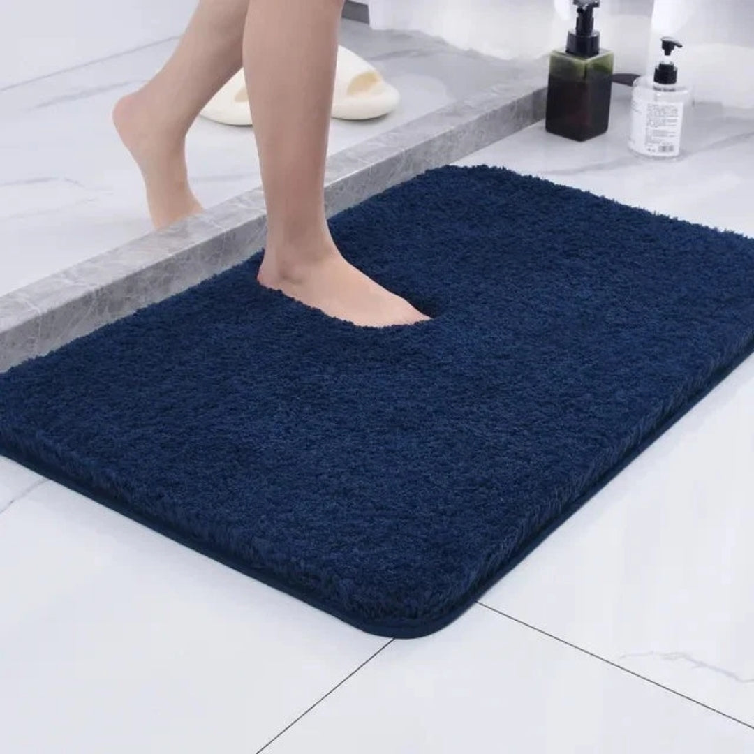 Fleece Badmat - Ultrazacht Absorberend Pluche Met Antislip Onderzijde