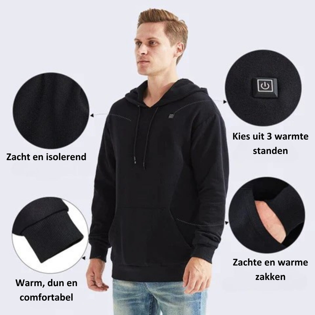 Heat Hoodie - Verwarmbare Hoodie Unisex