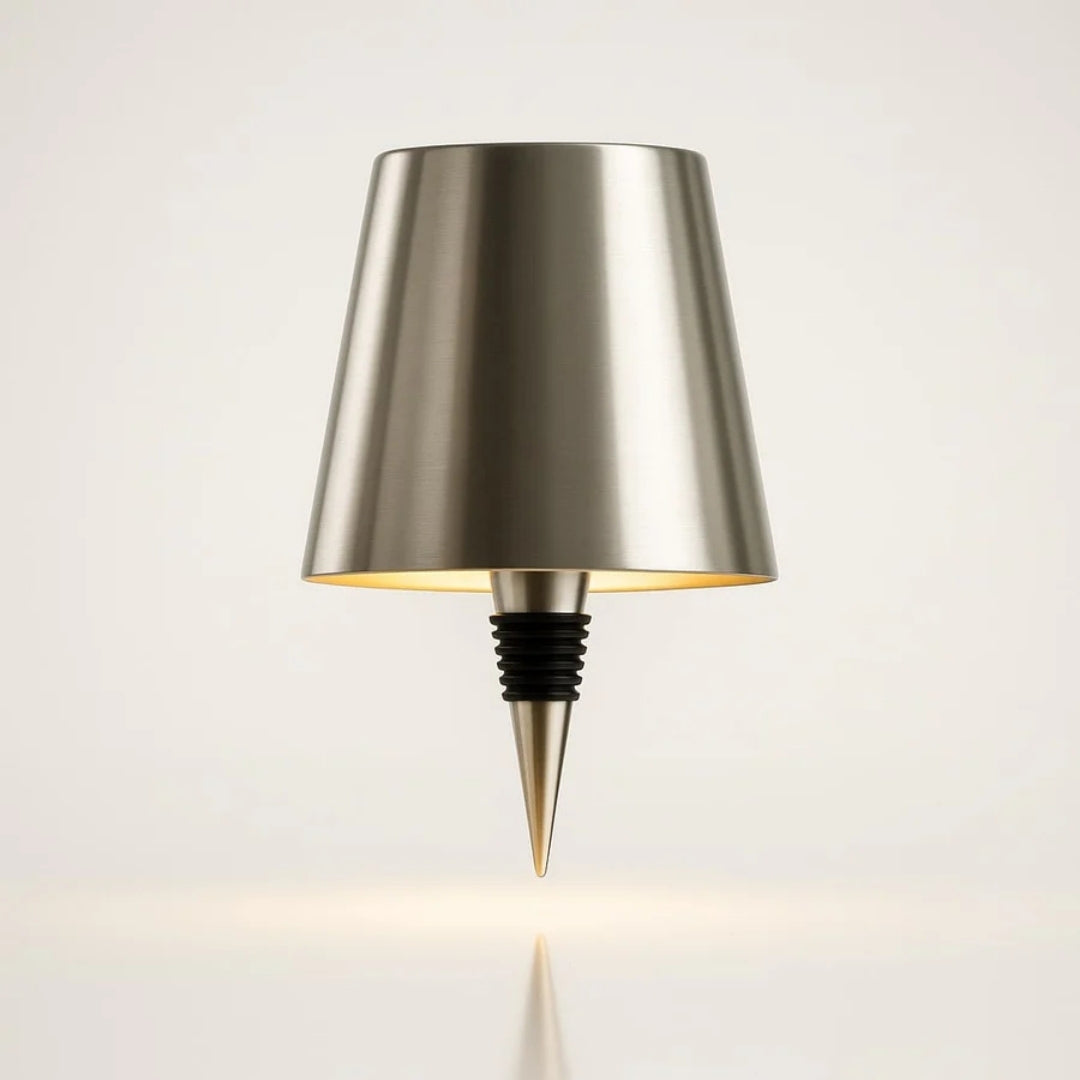 Bordlampe - Trådløs flaske lampe med stemningsbelysning - GlowBottle