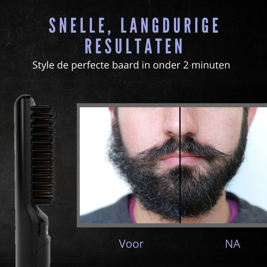 Beard Master Pro: Stijl en Voed voor een Gezondere, Gladdere Look in Slechts Enkele Seconden!