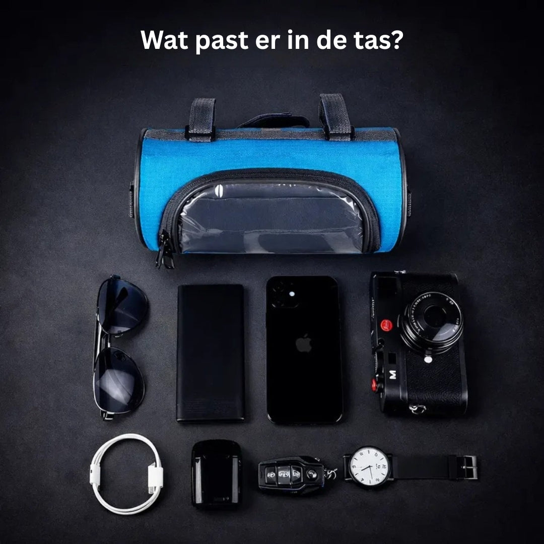Handlebar Bag - Waterproof Bike Bag with Touchscreen - RideMate