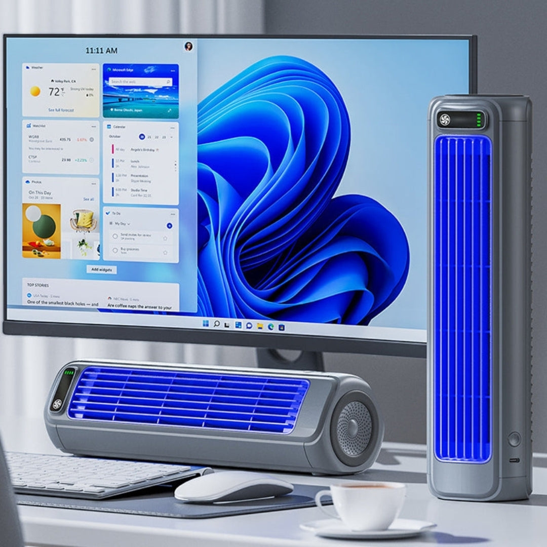 Draadloze Oplaadbare Airconditioner