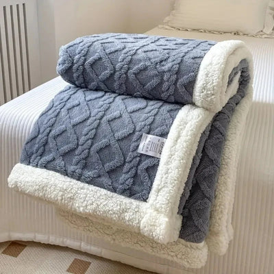 Sherpa Fleece Deken - Omkeerbaar Pluche Design