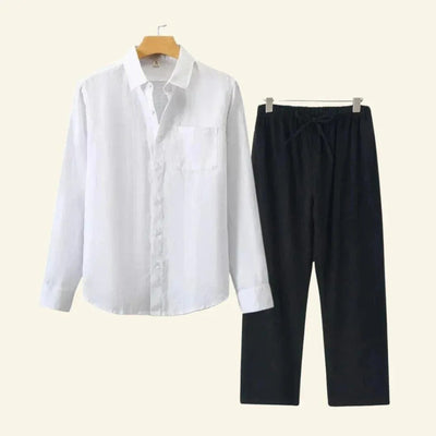 Linnen heren set - Comfortabele mix & match outfit