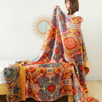 Dekbedovertrek - Omkeerbaar Boho Design