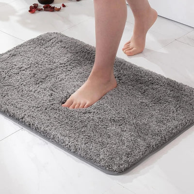 Fleece Badmat - Ultrazacht Absorberend Pluche Met Antislip Onderzijde