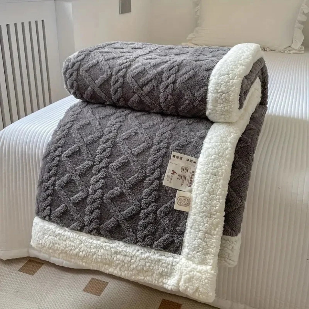 Sherpa Fleece Deken - Omkeerbaar Pluche Design