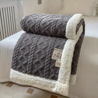 Sherpa Fleece Deken - Omkeerbaar Pluche Design