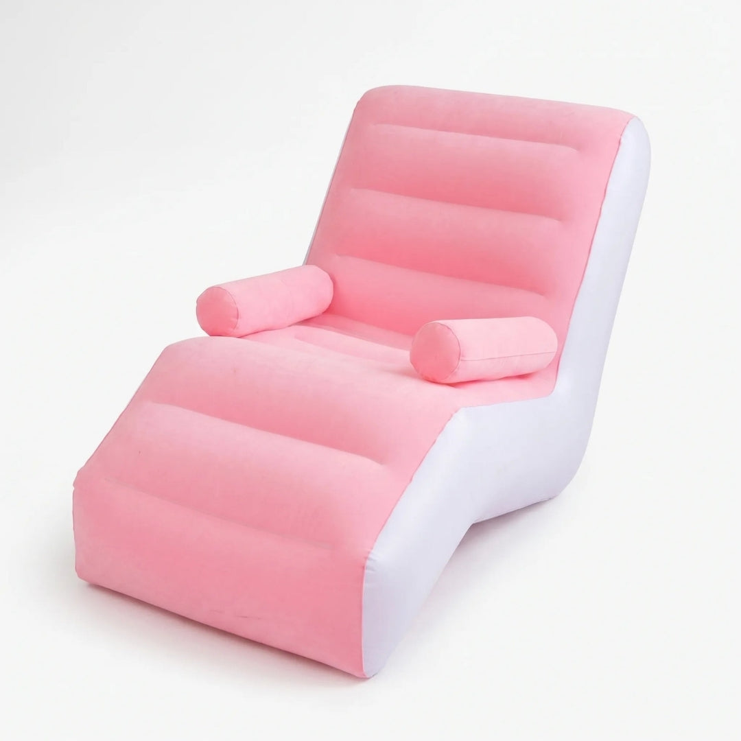 Opblaasbare Ligstoel - Ergonomisch S-Vormig Lounge Model