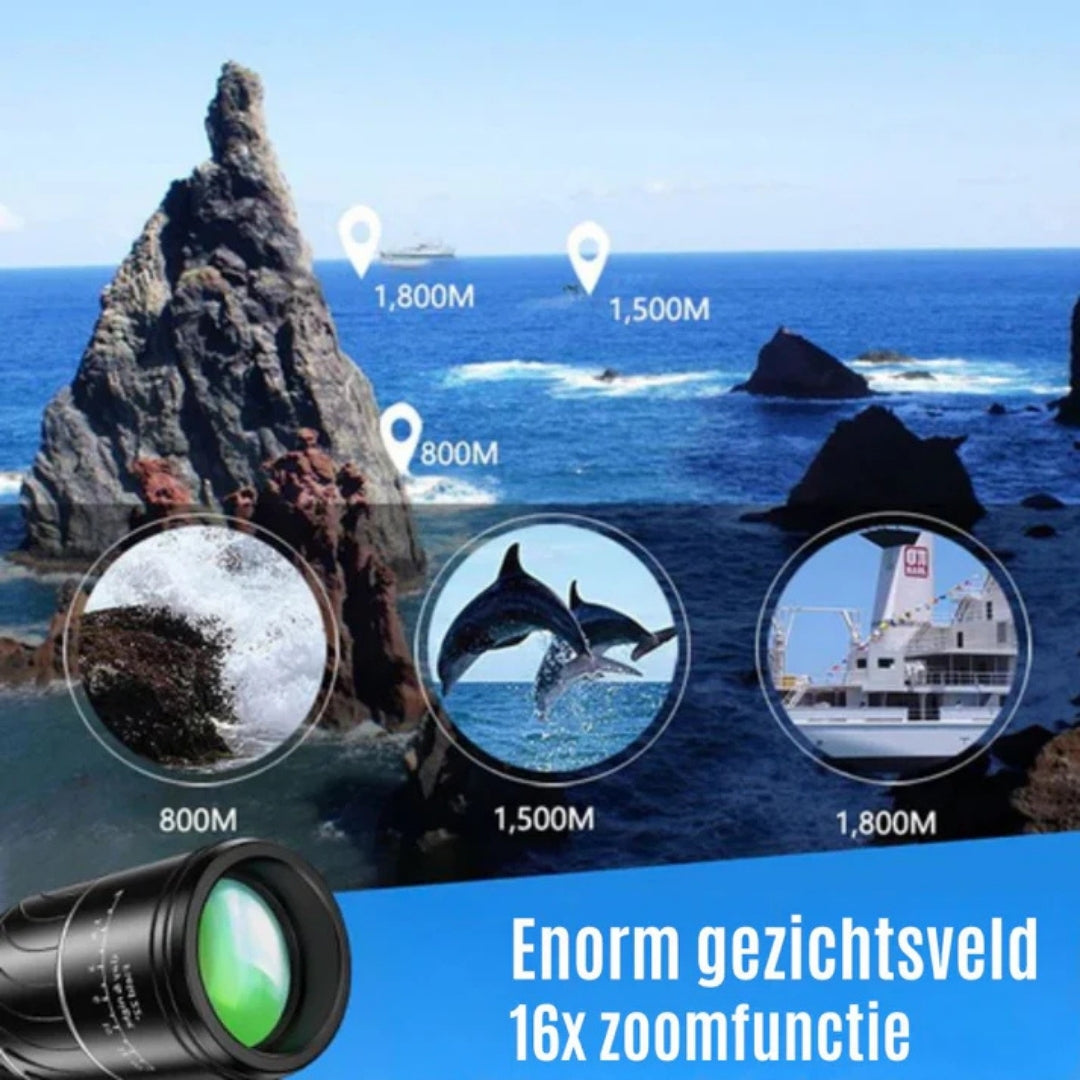 Monocular Telescope - 16x52 HD Zoom for Razor-Sharp Vision