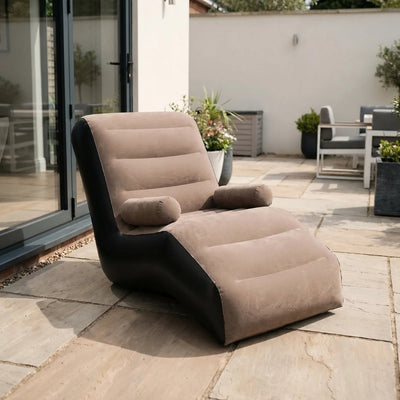 Opblaasbare Ligstoel - Ergonomisch S-Vormig Lounge Model