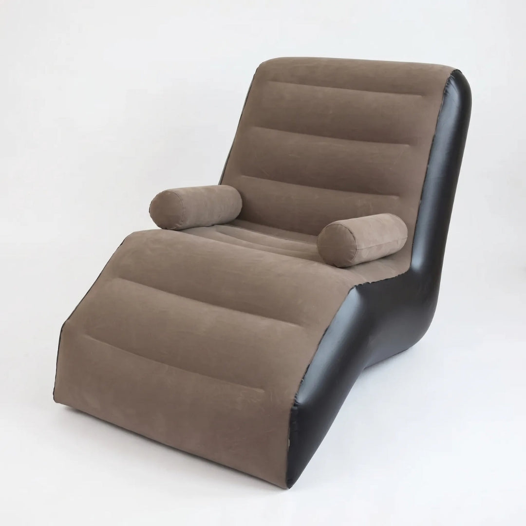 Opblaasbare Ligstoel - Ergonomisch S-Vormig Lounge Model