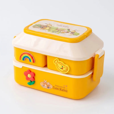 Meerlaagse Lunchbox - Stapelbaar Ontwerp met Aparte Vakken
