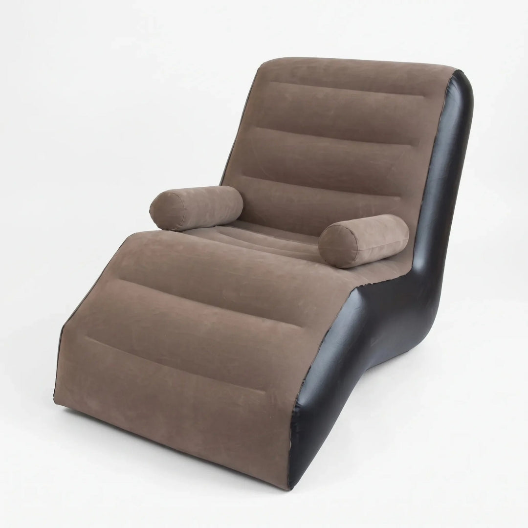 Opblaasbare Ligstoel - Ergonomisch S-Vormig Lounge Model