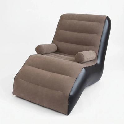 Opblaasbare Ligstoel - Ergonomisch S-Vormig Lounge Model