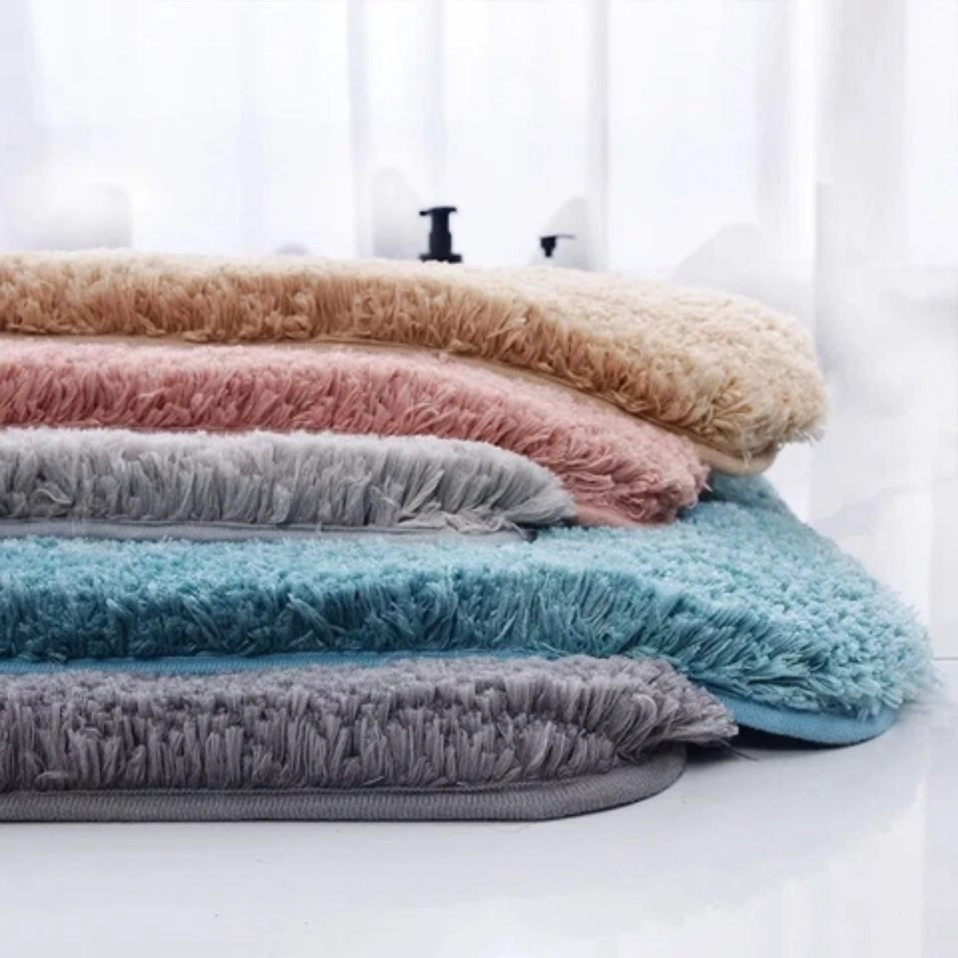 Fleece Badmat - Ultrazacht Absorberend Pluche Met Antislip Onderzijde