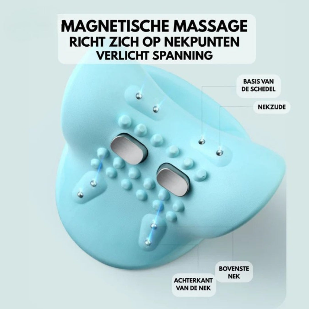 NeckEase - Neck massage pillow with EMS and heat