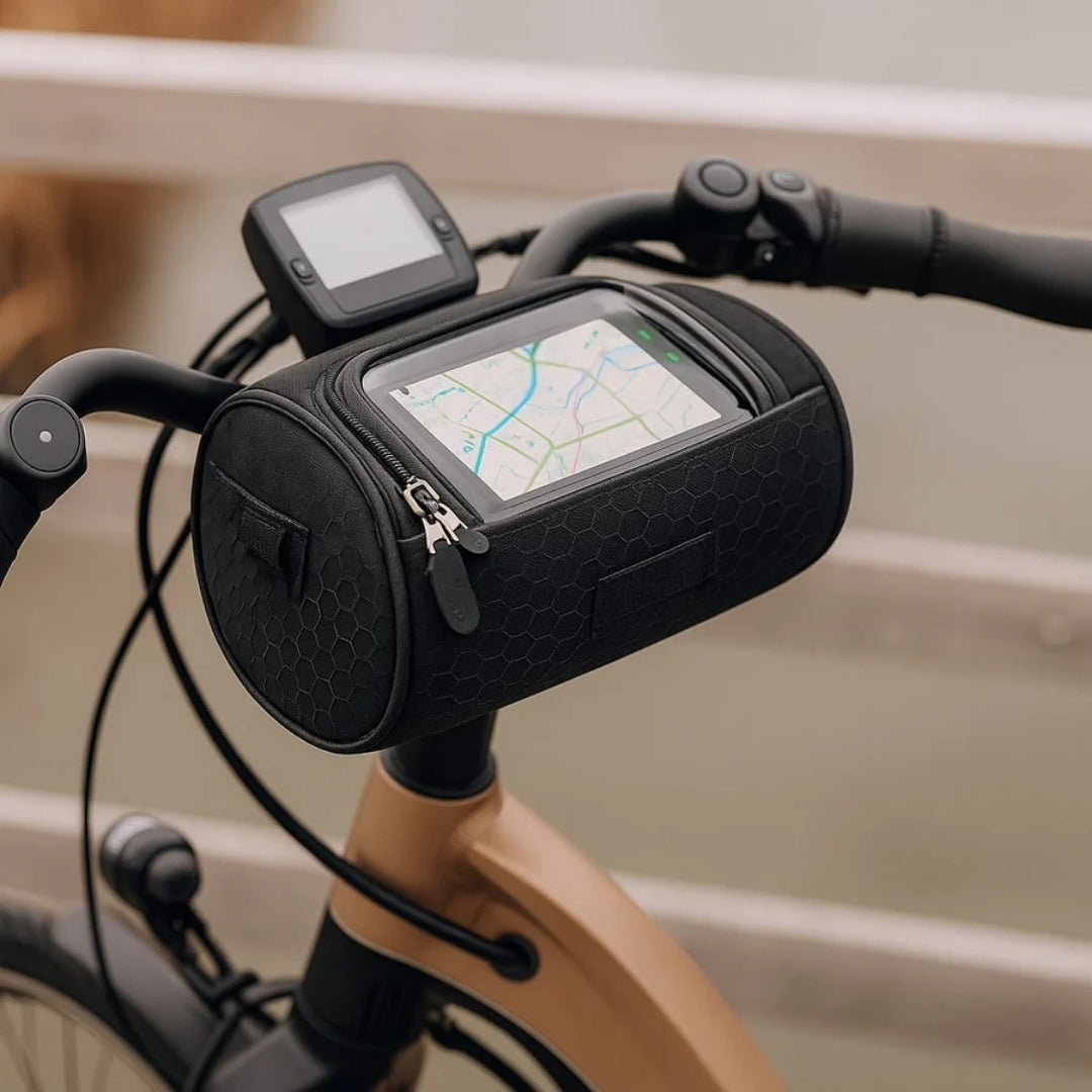 Handlebar Bag - Waterproof Bike Bag with Touchscreen - RideMate