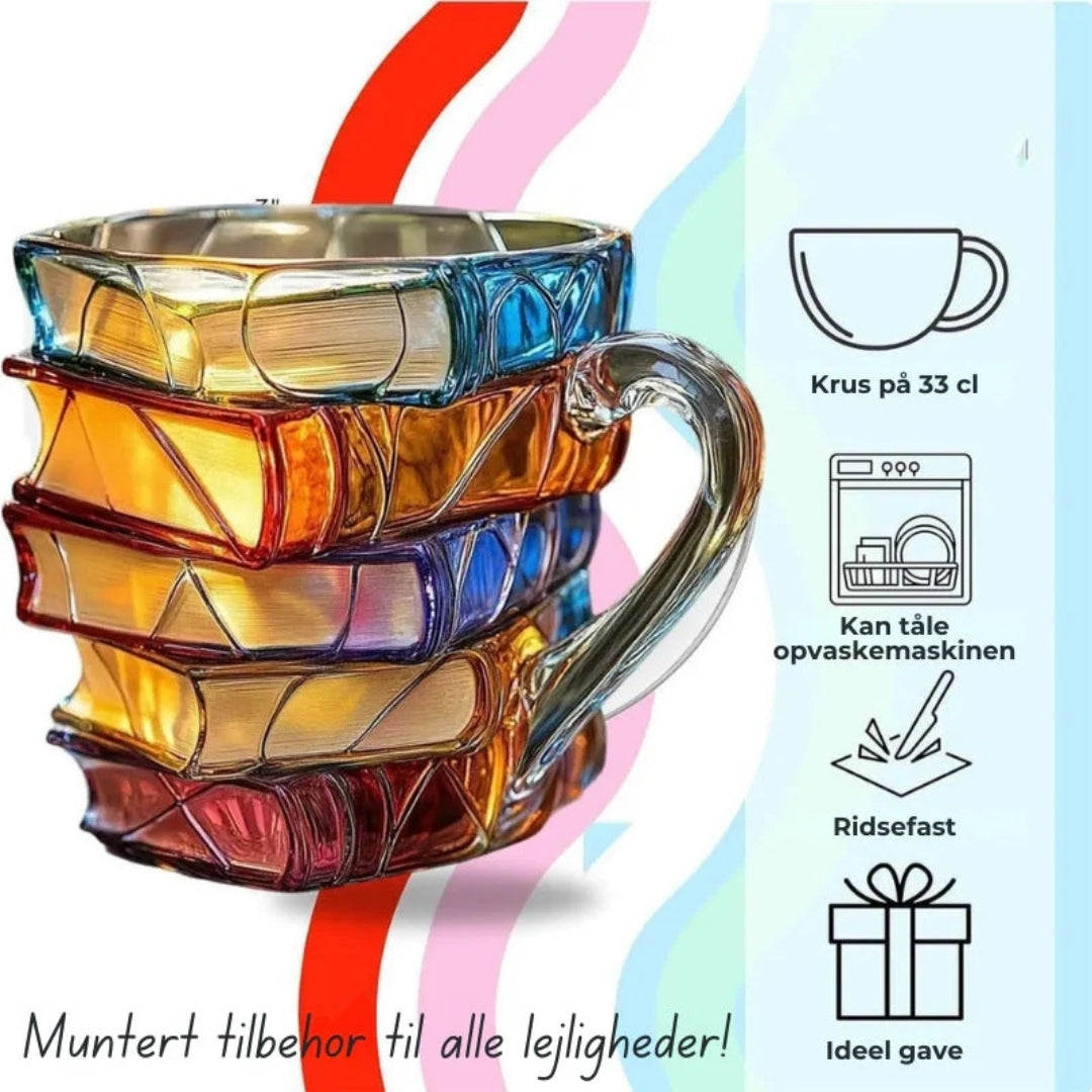 Book Mug - 3D Mug for Unique Coffee Moments