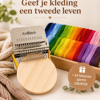 Ruha javítóeszköz – Dekoratív javítófoltok – KnitPatch