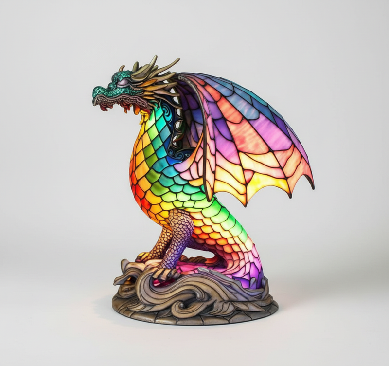 Bordlampe - Kunstnerisk Dyrelampe - LysFauna