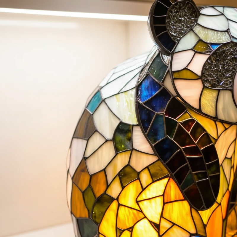 Bordlampe - Kunstnerisk Dyrelampe - LysFauna
