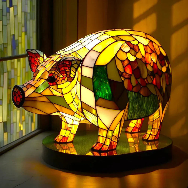 Bordlampe - Kunstnerisk Dyrelampe - LysFauna