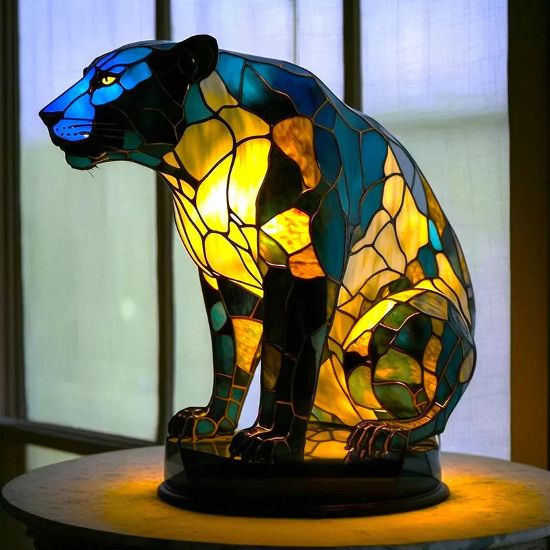 Bordlampe - Kunstnerisk Dyrelampe - LysFauna