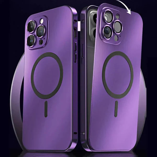 iPhone Cover - Luksuriøs Magnetisk Beskyttelse - SteelGuard