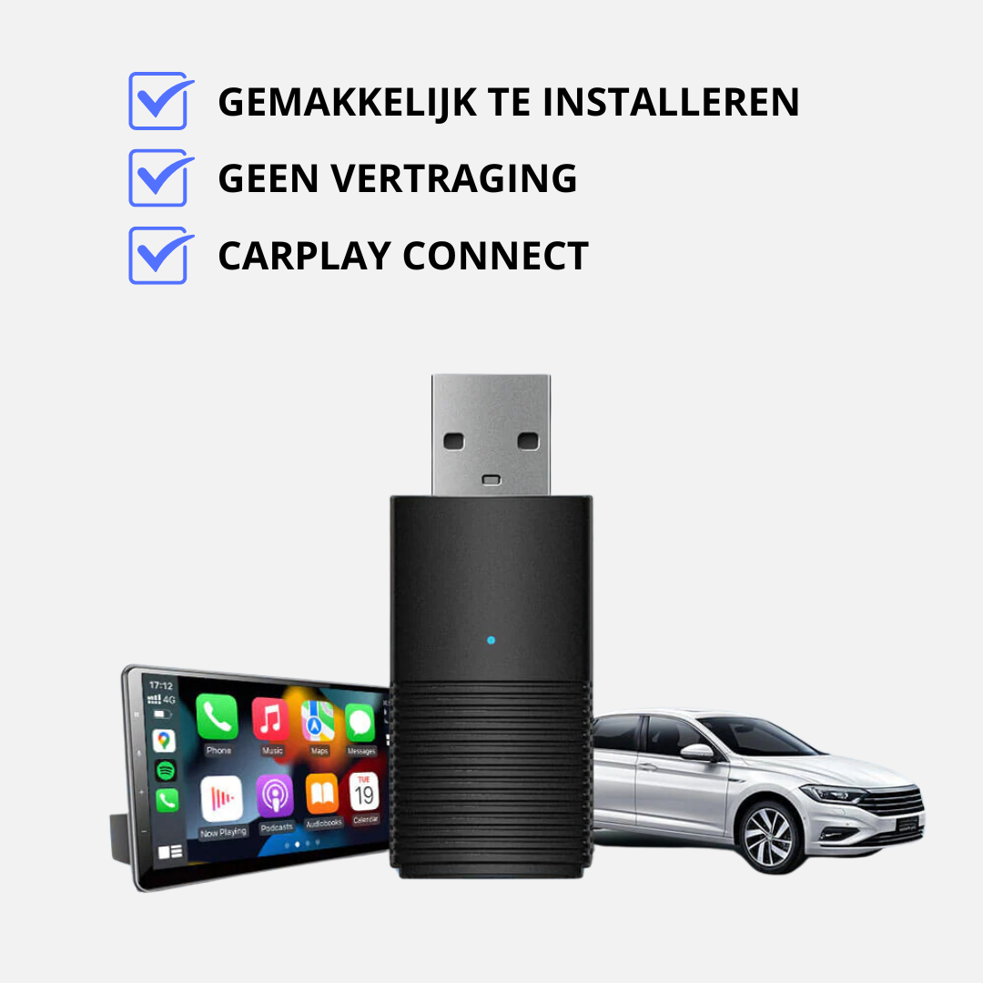Apple-Android CarPlay - Wireless Connection for Smart Driving - DriveSync