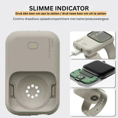 Apple Watch Oplader - Draagbare Draadloze Lader