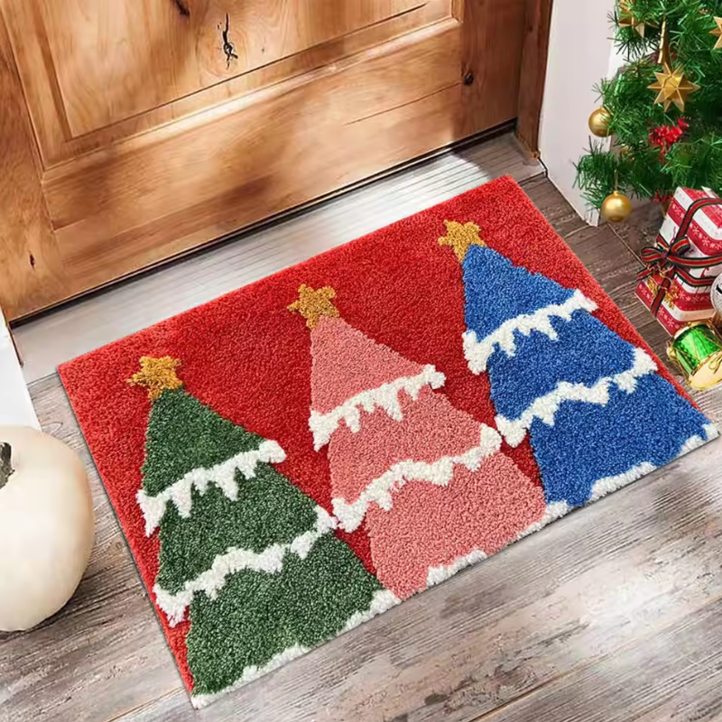 Kerst Deurmat - Feestelijk Ontwerp voor de Feestdagen