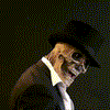 Halloween Doodshoofd Masker met Hoed