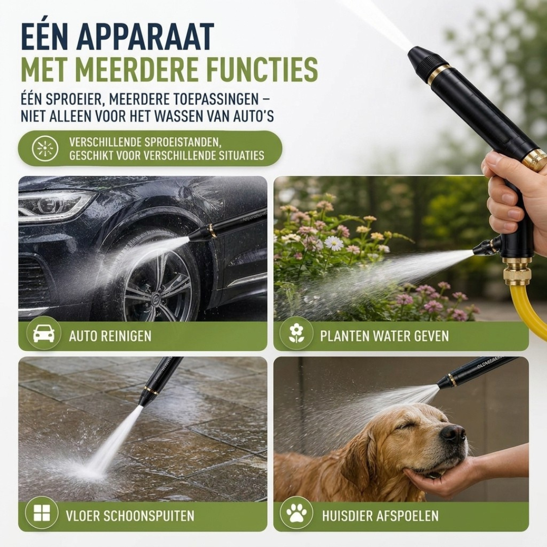 HydroJet - Lance d'arrosage haute pression puissante