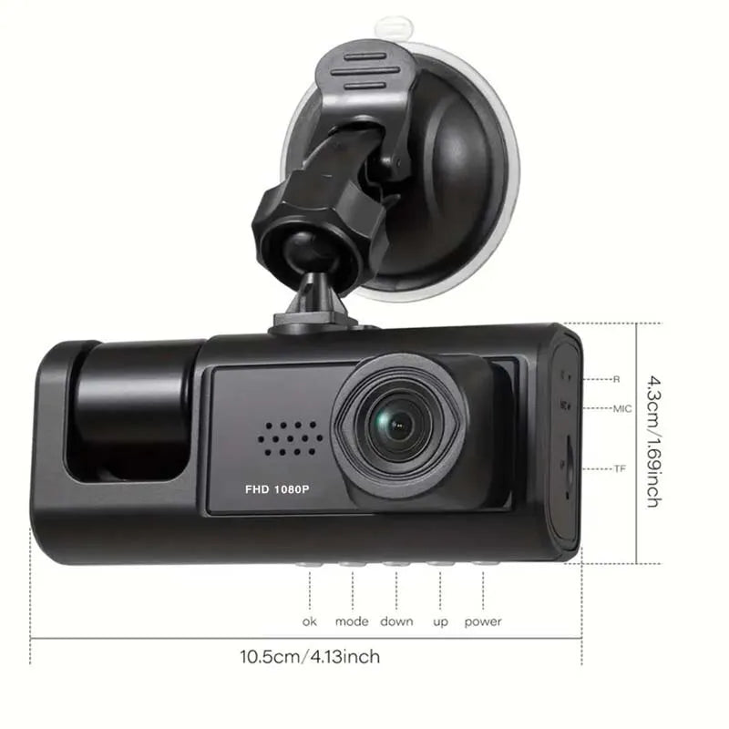 Dashcam - Full HD Autocamera met Nachtzicht - Nexdrive