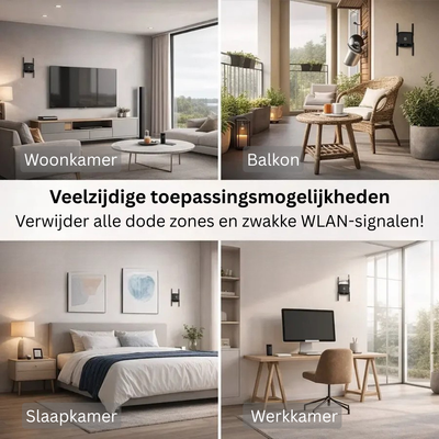 WiFi Versterker - Sterker Internet in Heel je Huis - SignalBoost