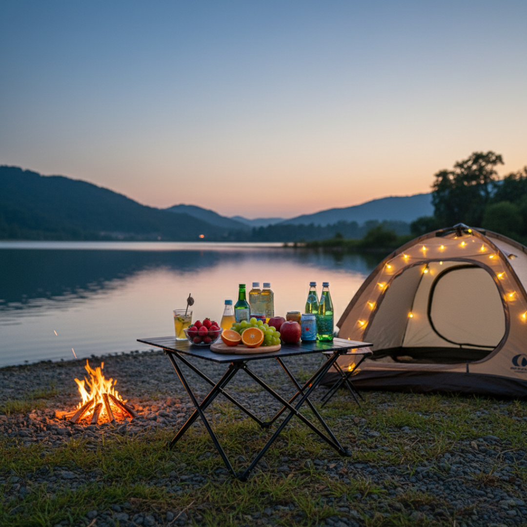 Aluminium klaptafel - Lichtgewicht Campingtafel - Trekova
