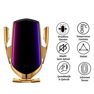 Telefoonhouder - Automatisch Draadloos Opladen - DriveSync