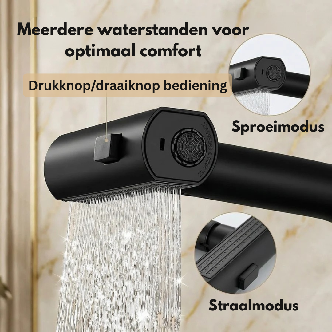 Waterkraan - Uittrekbare Kraan met 5 Straalstanden - FlexiTap